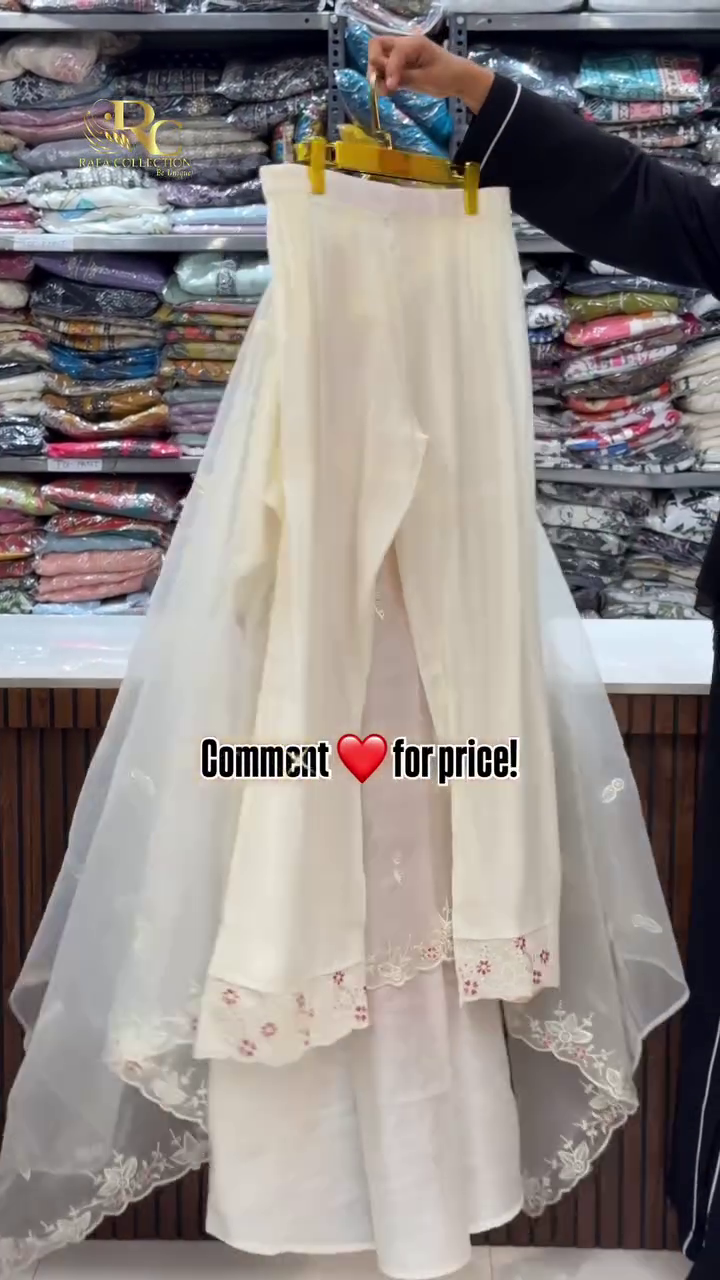 Luxury Peach Lace Embroidered Suit Set – Premium Partywear Collection