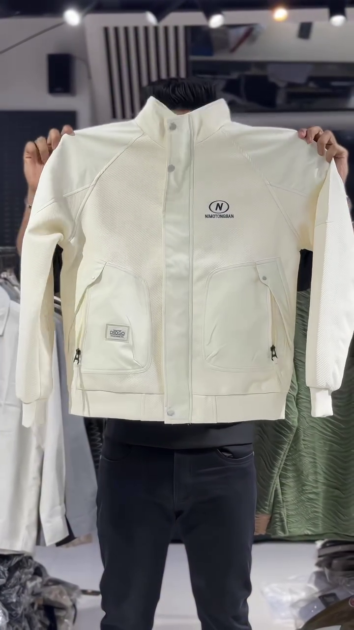 Premium White Winter Jacket – Style Meets Comfort