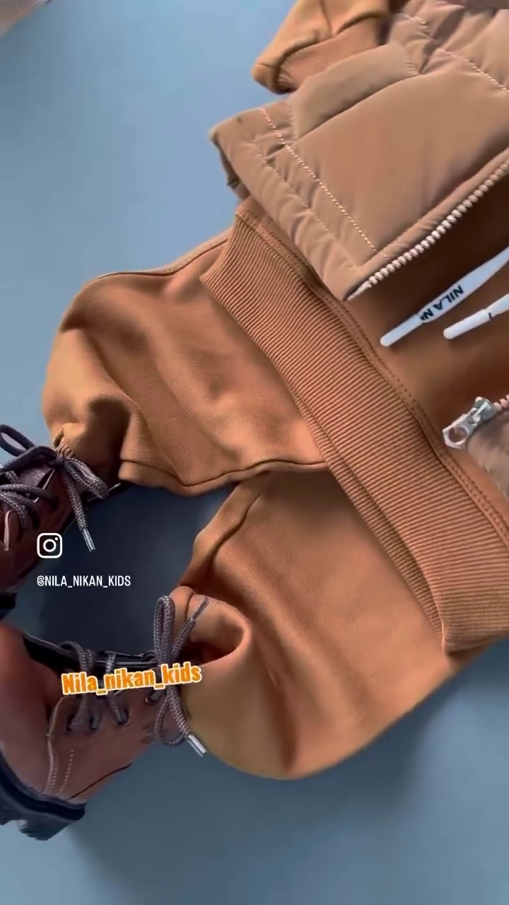 Trendy Kids Winter Combo – Boots & Hoodie Set