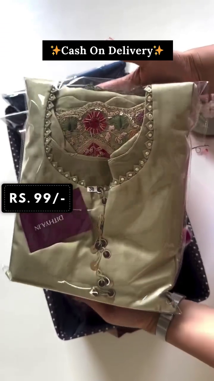 Premium Designer Kurti – Cash on Delivery Available