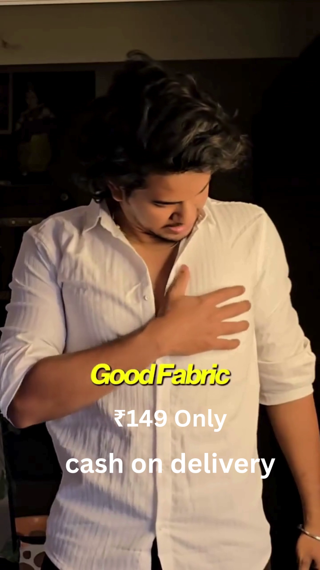 Classic White Shirt Style at Just ₹149 – Effortless Elegance with Cash on Delivery