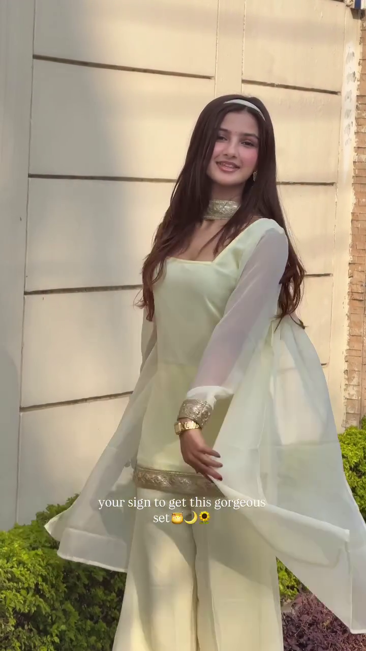 Soft Pastel Yellow Suit with Sheer Dupatta – Modern Festive Glow