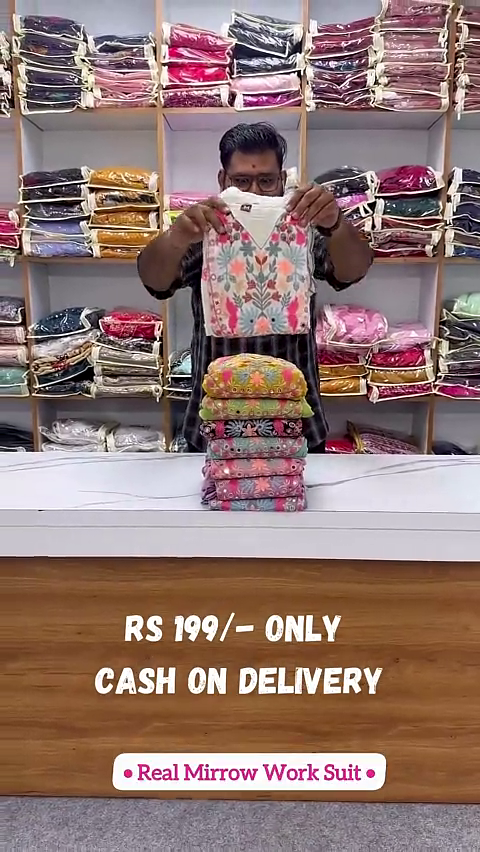 Real Mirror Work Suit 