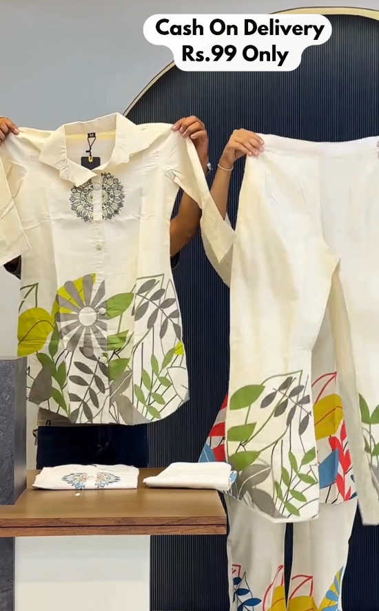 Trendy Printed Co-ord Set – Cash On Delivery