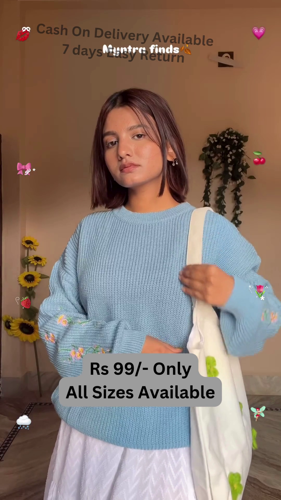 Trendy Lime Green High-Neck Sweater 