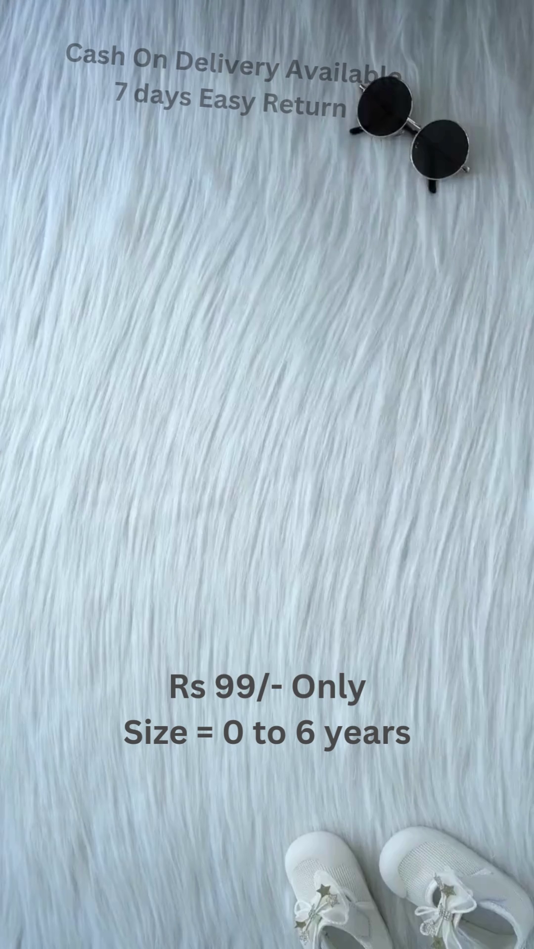 Girls Cute Heart Denim Skirt Set