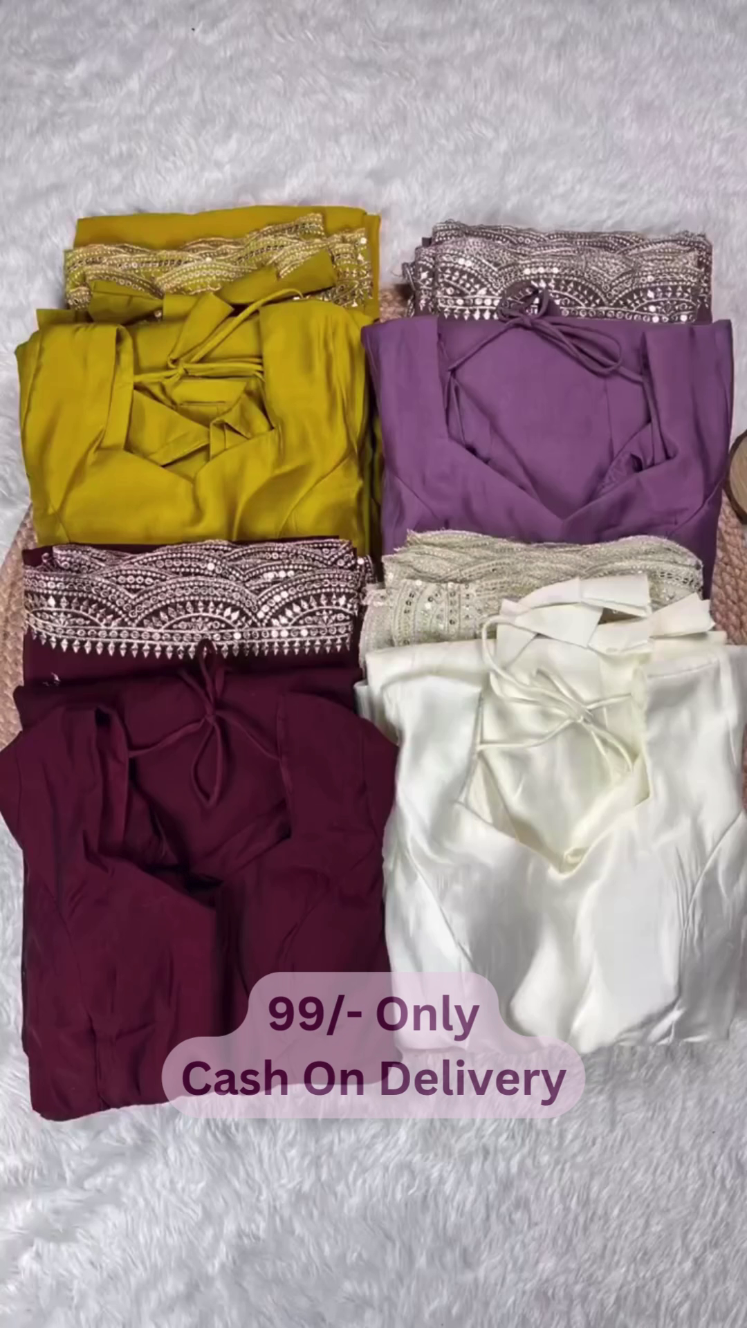 Elegant Maroon Embroidered Saree with Designer Border – Budget-Friendly Festive Style