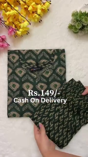 Everyday Ethnic Style – Elegant Printed Kurta Set