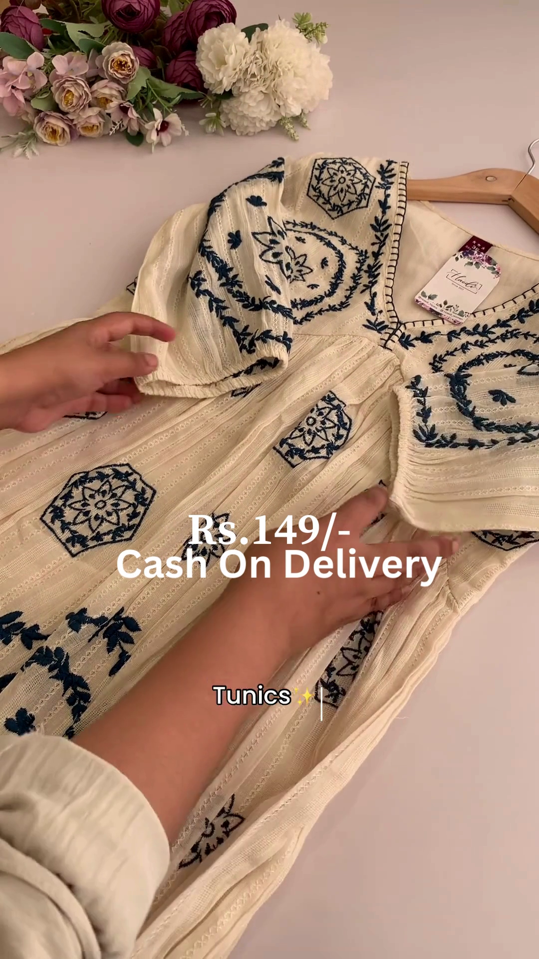 Boho Chic Tunics – Artistic Embroidery Collection