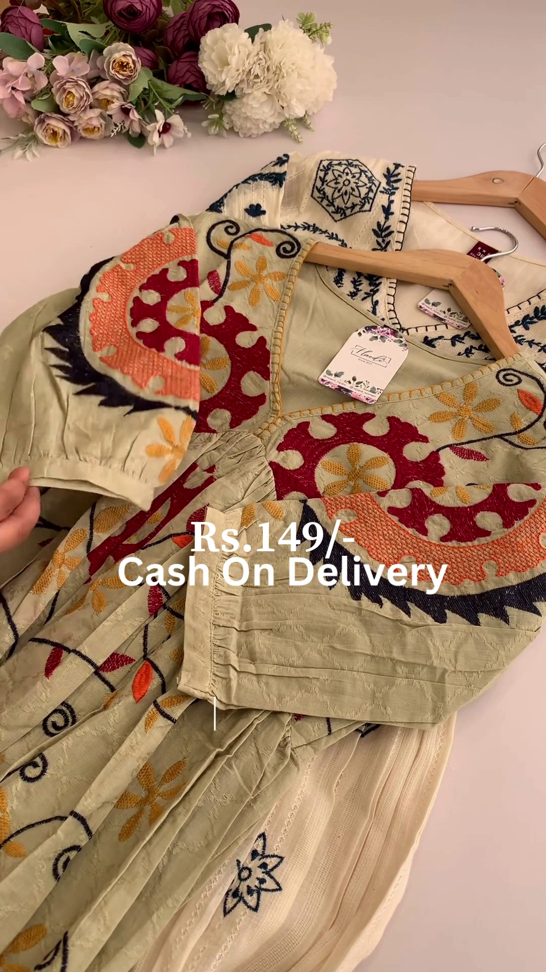 Boho Chic Tunics – Artistic Embroidery Collection