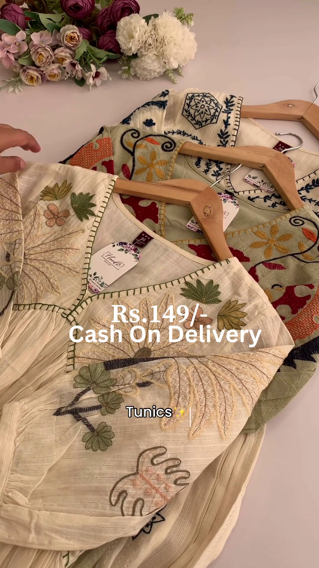 Boho Chic Tunics – Artistic Embroidery Collection