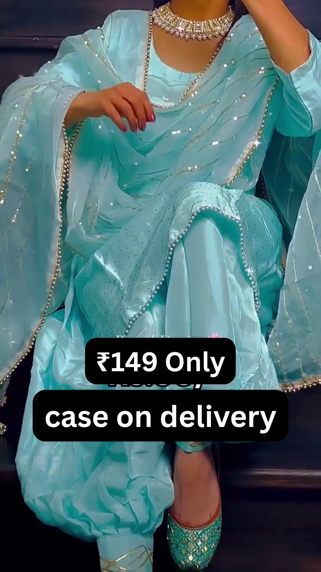 Pastel Blue Punjabi Suit – Soft, Elegant & Festive Ready 💎