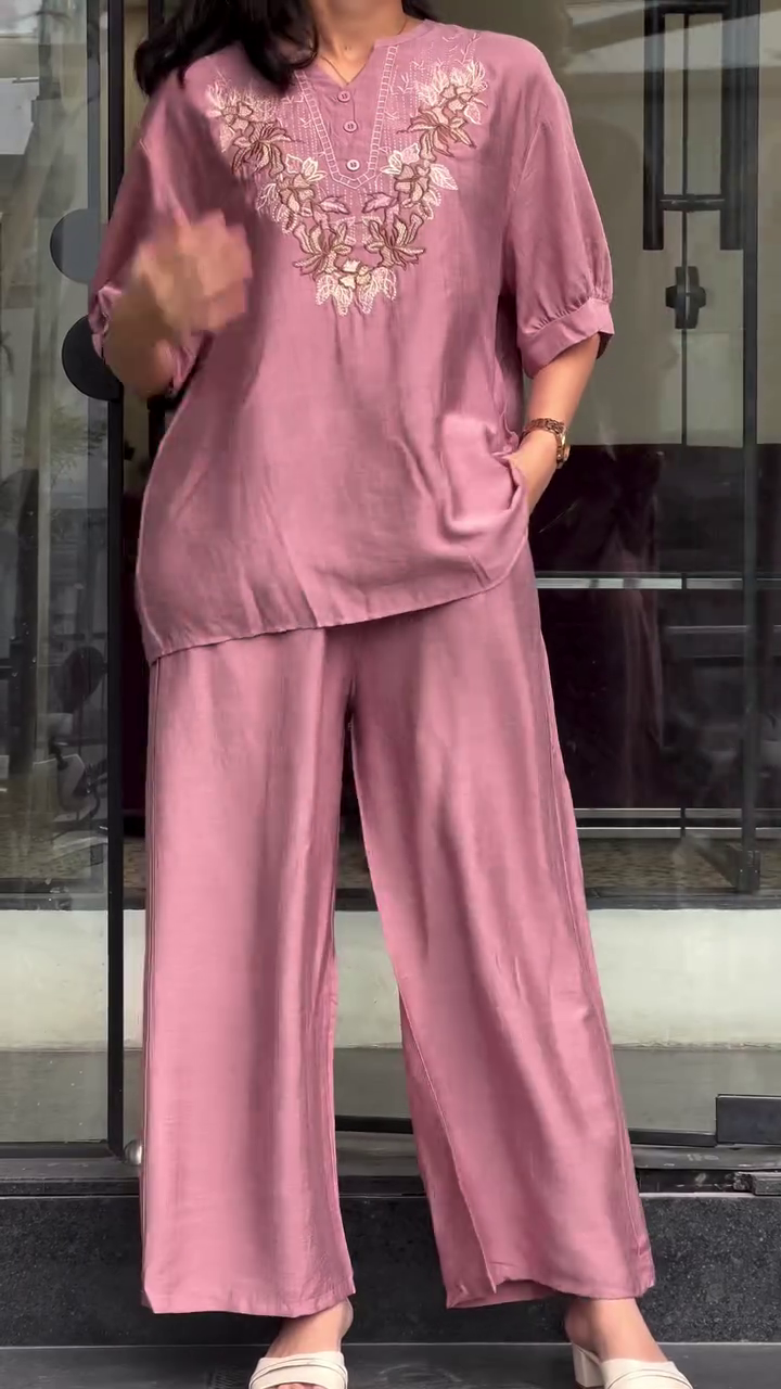 Elegant Coffee Co-ord Set – Minimal Chic Style 🤎