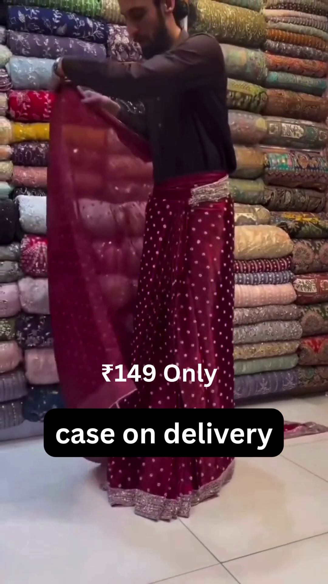 Royal Maroon Lehenga Set – Festive Ready Look ❤️✨