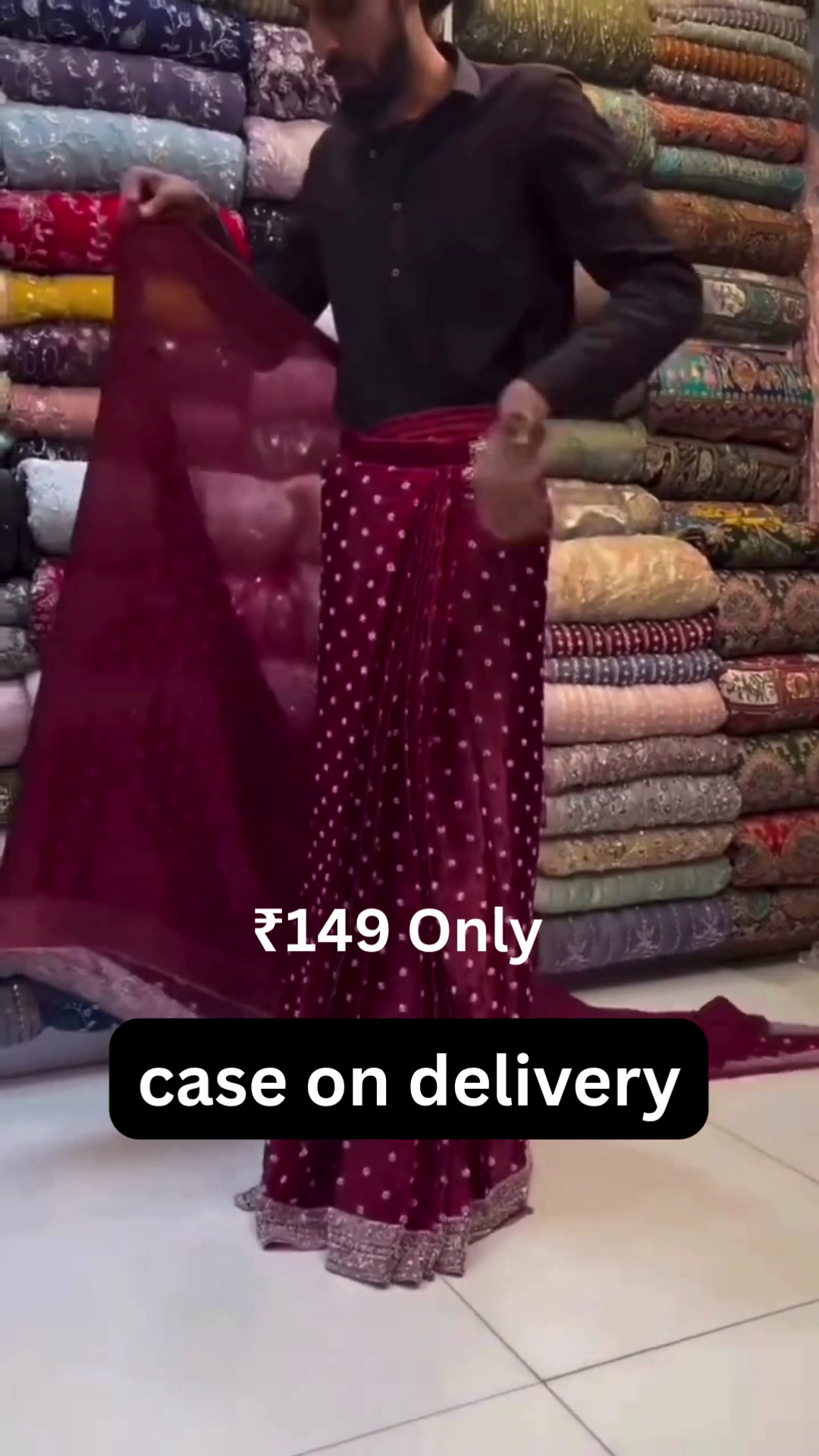 Royal Maroon Lehenga Set – Festive Ready Look ❤️✨