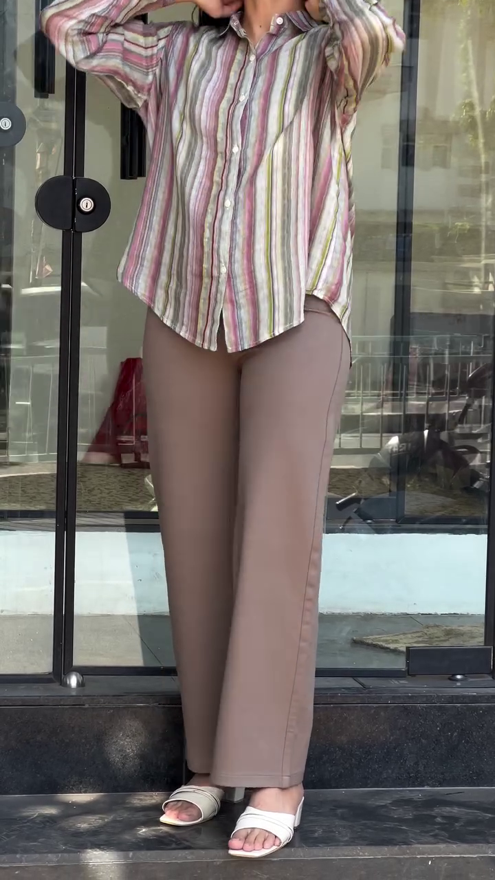 Floral Shirt & Palazzo Set – Fresh Summer Vibes 🌸🌿