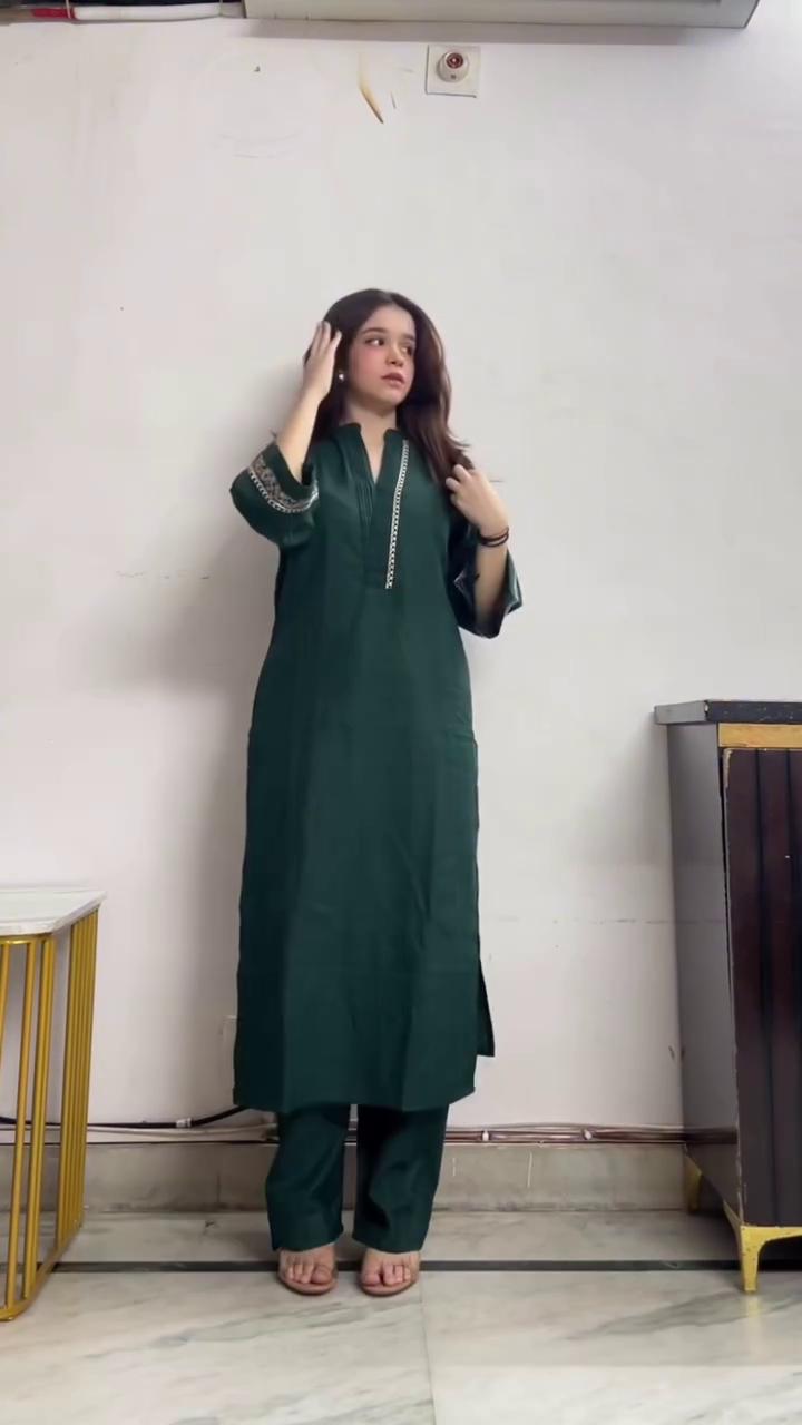 Classic Black Kurta Set – Simple Yet Stunning 🖤