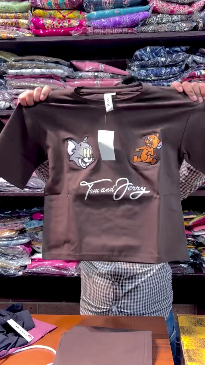 Tom & Jerry Track Pants – Fun, Comfortable & Everyday Ready 🤎🔥