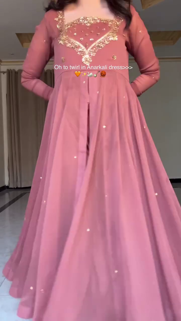 ✨ Twirl-Worthy Beauty – Classic Anarkali Elegance ✨