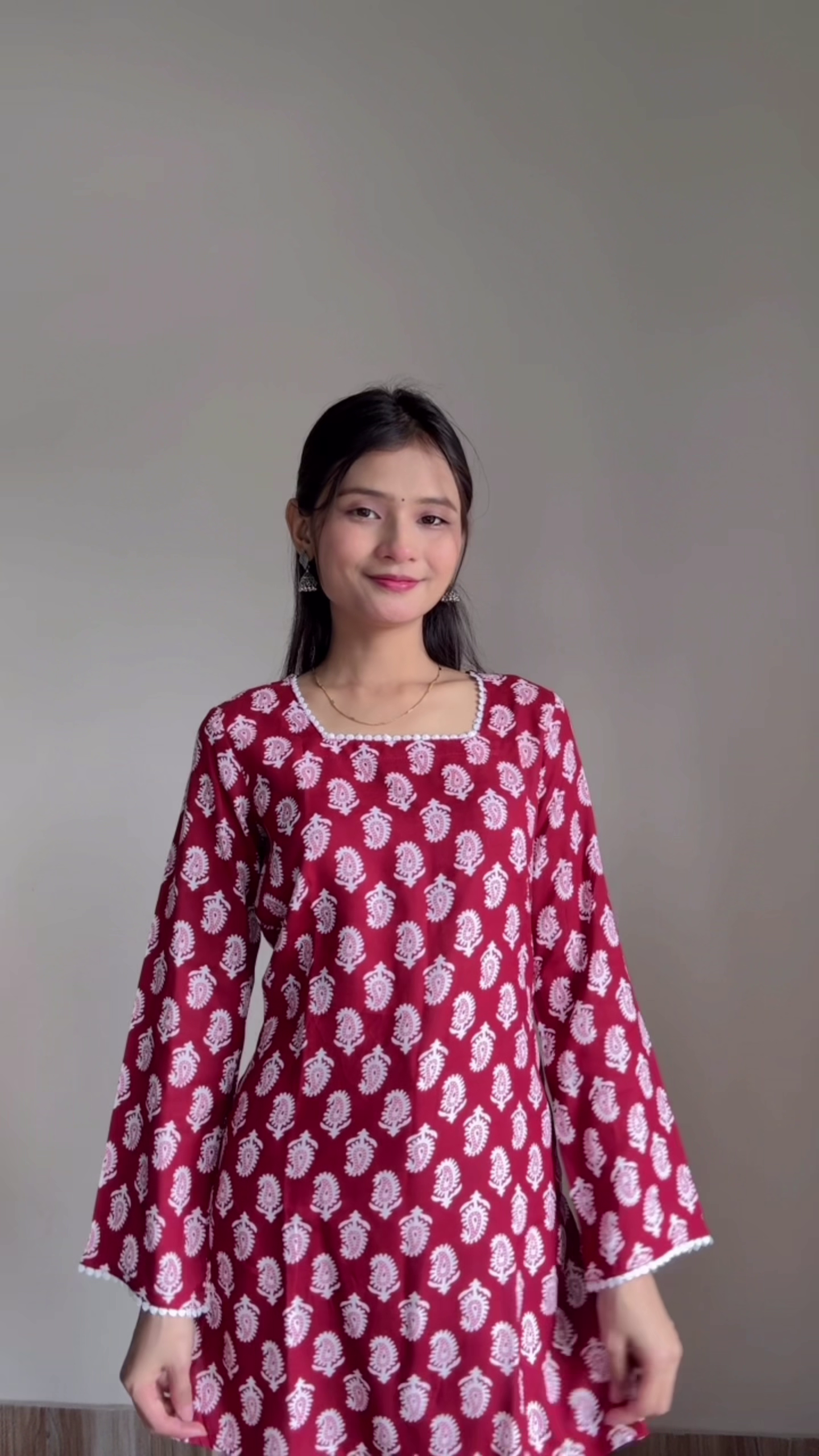 💚 Subtle Sophistication – Everyday Printed Kurti Style 💚