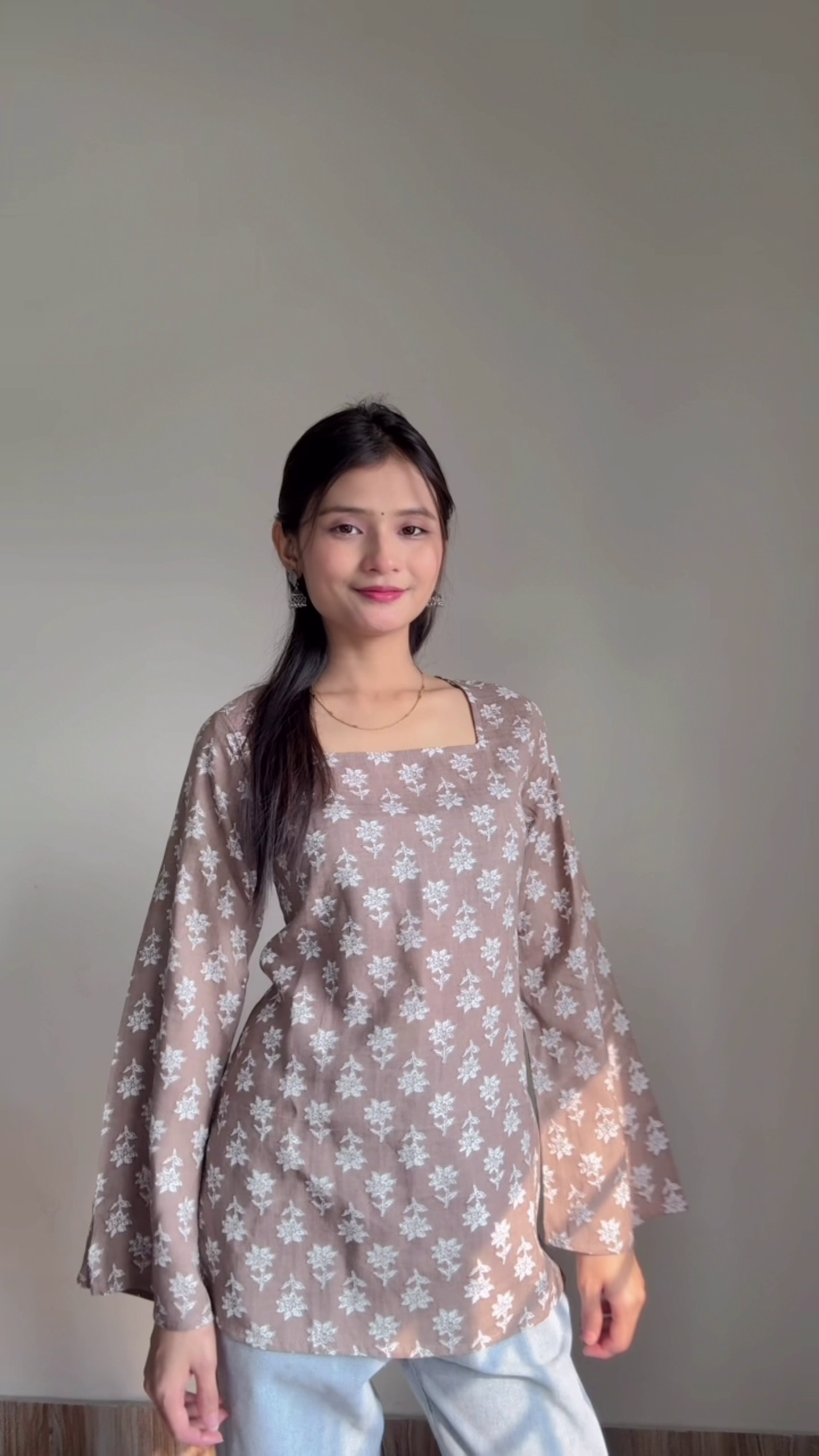 💚 Subtle Sophistication – Everyday Printed Kurti Style 💚