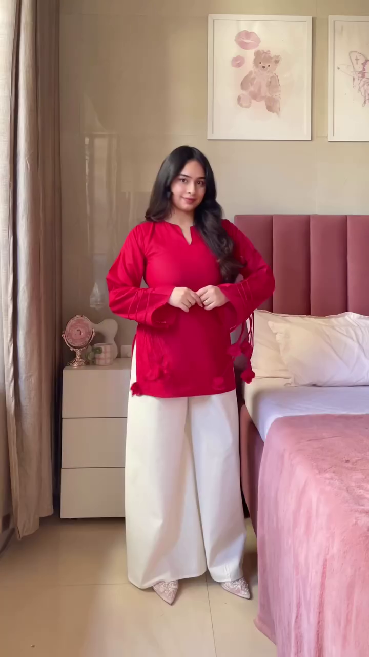 Chic Printed Top & Denim Combo – Casual Style Done Right