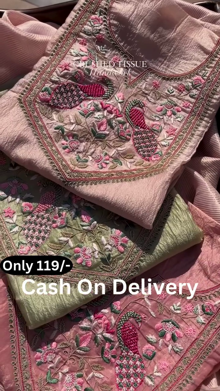 Premium Embroidered Kurti Set – Artistic Ethnic Style